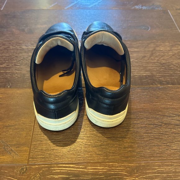 Rag & Bone Black Leather Sneakers - Picture 3 of 7